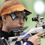 Olympic medalist, precision shooter Nina Christen