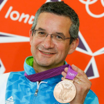 Olympic medalist, precision shooter Rajmond Debevec 